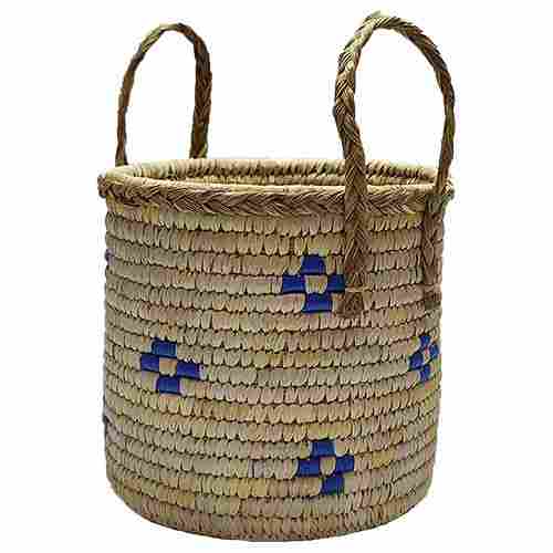 Handicrafted Multi-Utility Round Basket