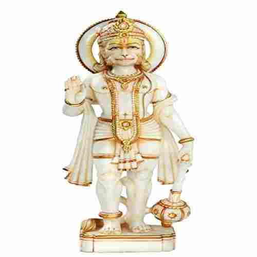 Antique Hanuman Marble Statue