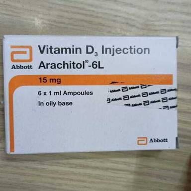 Arachitol 6L Vitamin D3 Injection General Medicines