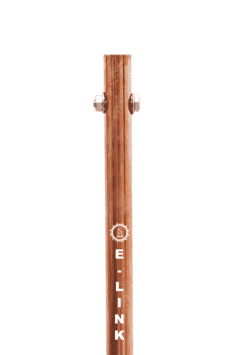 90mm dia 3 mtr 100 micron copper coated  industrial earthing rod