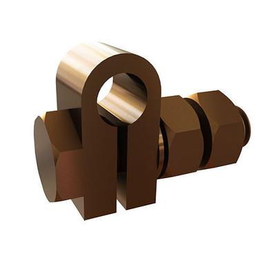 Brown D Type Copper Alloy Clamps