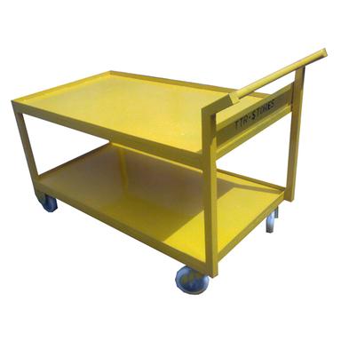 Strong Two Tyre Platform Trolley
