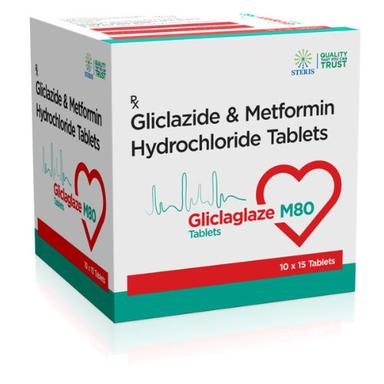 Gliclaglaze M 80 Ingredients: Gliclazide (80Mg)