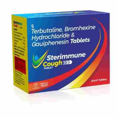 Terbutaline Bromhexine Hydrochloride  Guaiphenesin