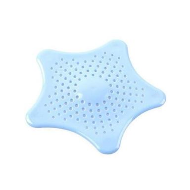 Multi / Assorted Silicone Star Shaped Sink Filter Bathroom Hair Catcher Drain Strainers For Basin