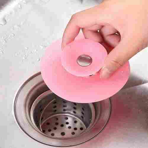 Creative 2-in-1 Silicone Sewer Sink Sealer Cover Drainer