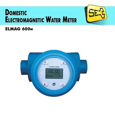 Blue Domestic Electromagnetic Water Meter