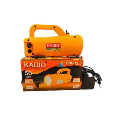 Kadio 50W Rechargeable Led Torch Light Body Material: Plastic