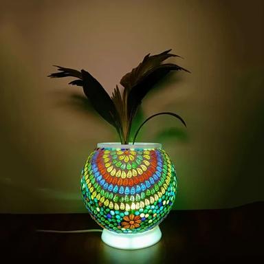Multicolor Indoor Led Lamp With Planter