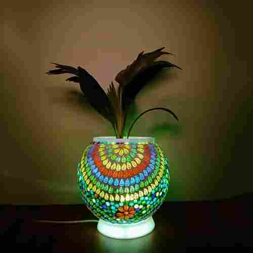 Indoor LED Lamp With Planter
