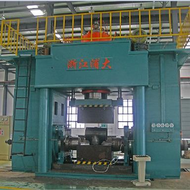 Green Three Way Pipe Fitting Expansion Hydraulic Press