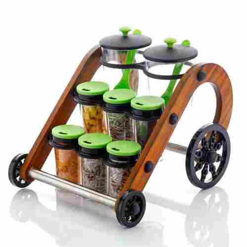 Rajwadi Spice Jar Stand and holder for supporting jars bottles etc. including all kitchen purposes. (2677)