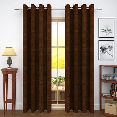 Brown Decorative Door Curtains
