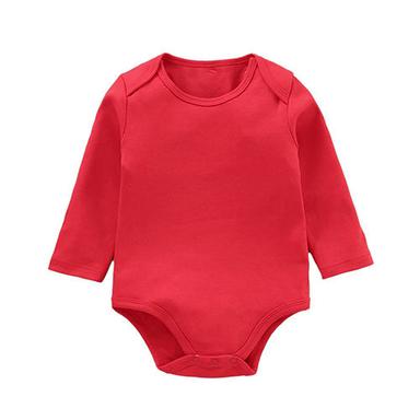 Baby Red Romper Onesie Gender: Unisex