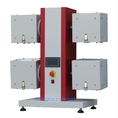 Textile 4 Roll Box Pilling Friction Test Equipment