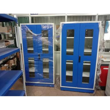 Blue Vertical Storage Cuboard
