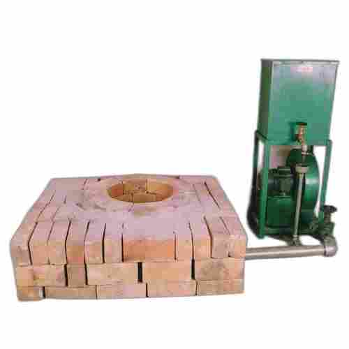 380 mm Burner Brick Construction Kerosene Oil Bhatti Set