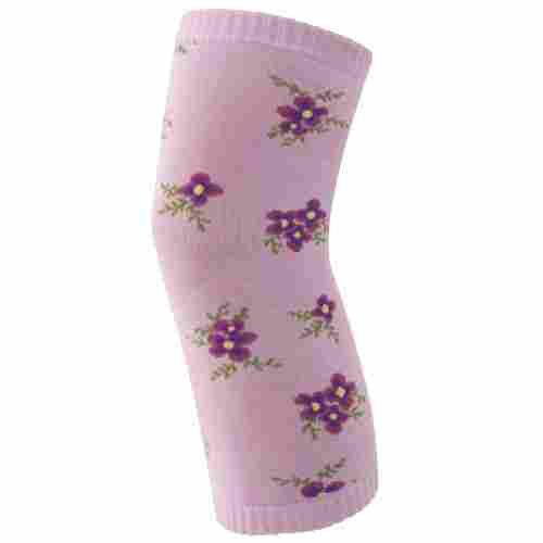 Floral Knee Supporter Purple