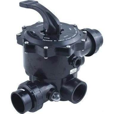 Black Automatic Multiport Valve