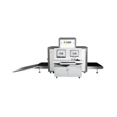 White Dual Energy X Ray Baggage Scanner