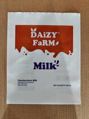 Printed Milk Packaging Film Film Length: As Per Industrial Standard  Meter (M)