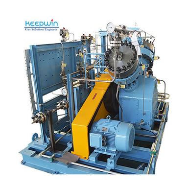Blue & Yellow Membrane Process Gas Compressor Industry Helium Gas Diaphragm Compressor