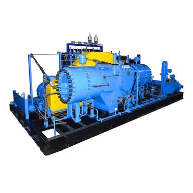 Blue & Yellow Nitrogen Helium Gas Booster Compressor High Pressure Gas Compressor 200Bar Gas Pump