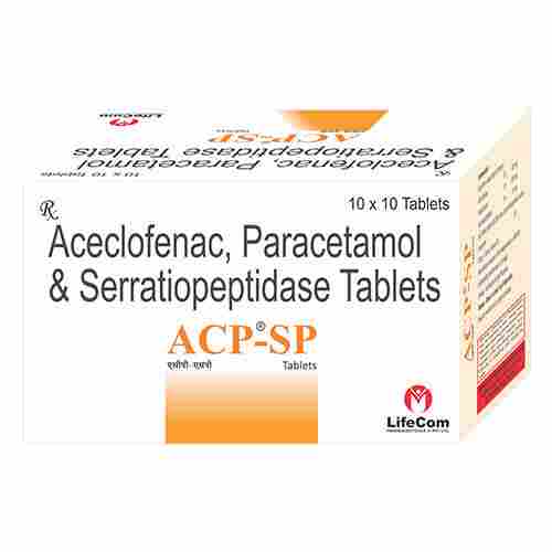 Acp Sp Aceclofenac Paracetamol Tablets