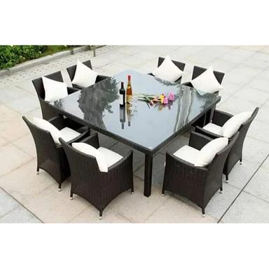 Machine Made 8 Seater Dining Table Set