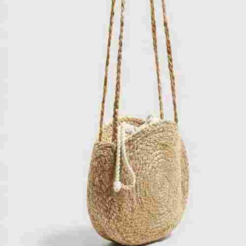 Stylish Jute braided Sling Bag