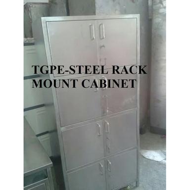 Grey Steel Rack Mount Cabinet