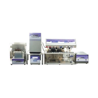 White & Purple Syringe Pump Auto-Sampler Unit