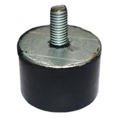 Black Rubber To Metal Bonded Components
