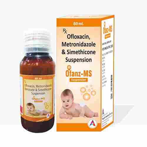 60ml Ofloxacin Metronidazole And Simethicone Suspension