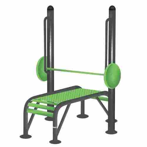 Outdoor Gym Bench With Fixed Weight