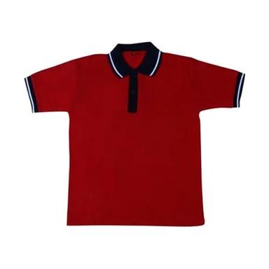 Red School Uniform T Shirt
