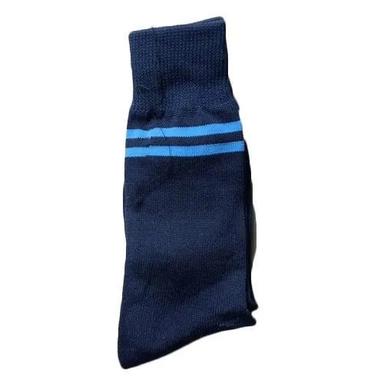 Blue Cotton School Socks