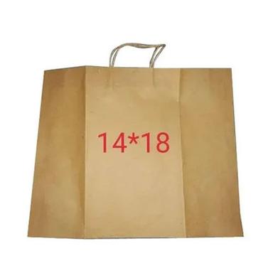 Brown Paper Carry Bag Size: Customized