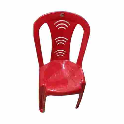 Red Coloured Plastic Chair