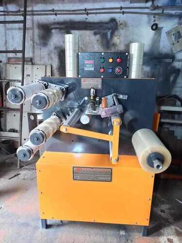 Semi Automatic Bopp Slitter Turret Machine