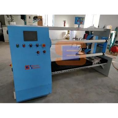 Blue Automatic Pvc Insulation Slicer Machine