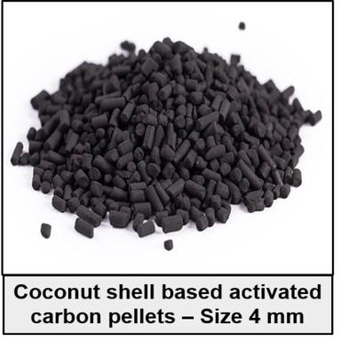 Coconut Shell Based Activated Carbon Pellets Application: Air Purification