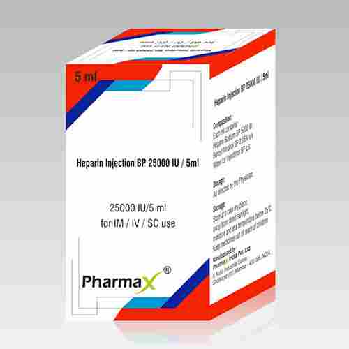 Heparin Injection BP 25000 IU