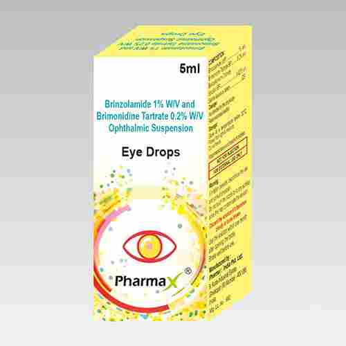 Brinzolaide 1 Percent W-V And Brimonidine Tarrate 0.2 Percent W-V Ophthalmic Suspension Eye Drops