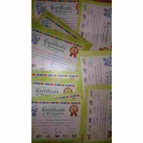 Certificate Printing Services