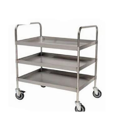 Stainless Steel Kitchen Utility Trolley
