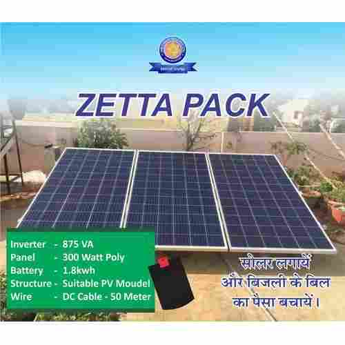 Off Grid Solar Power Pack