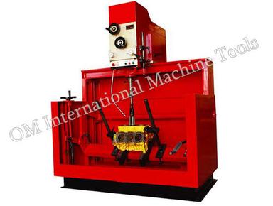 Red Hydraulic Honing Machine