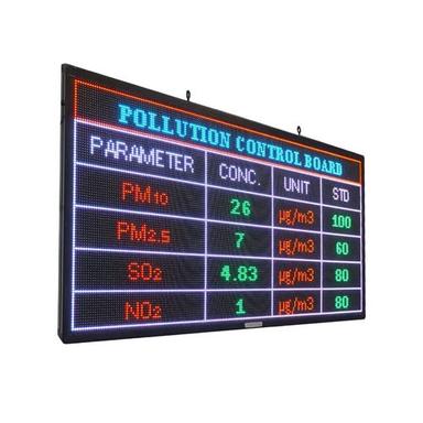 Environment  Pollution Parameter Display Application: Industrial & Commercial