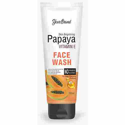 Herbal Third Party Manufacturer Of Papaya Face Wash Cream Age